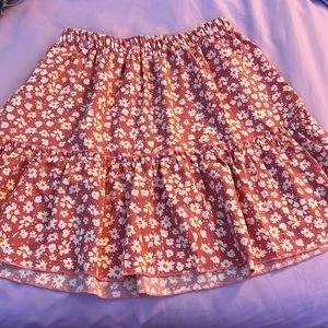 Pink with flower skirt, willing to negotiate